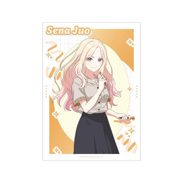 『学園アイドルマスター』描き下ろし 十王星南 ボウリングシャツver. A3マット加工ポスター